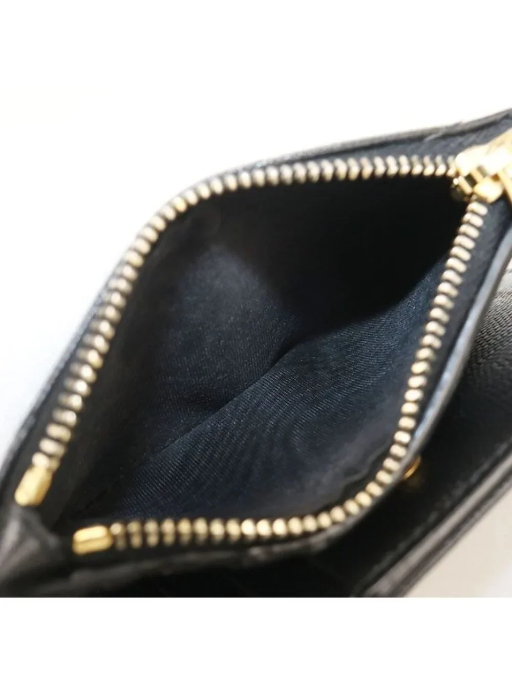 Saint Laurent Zip Wallet Monogram Bifold Calfskin